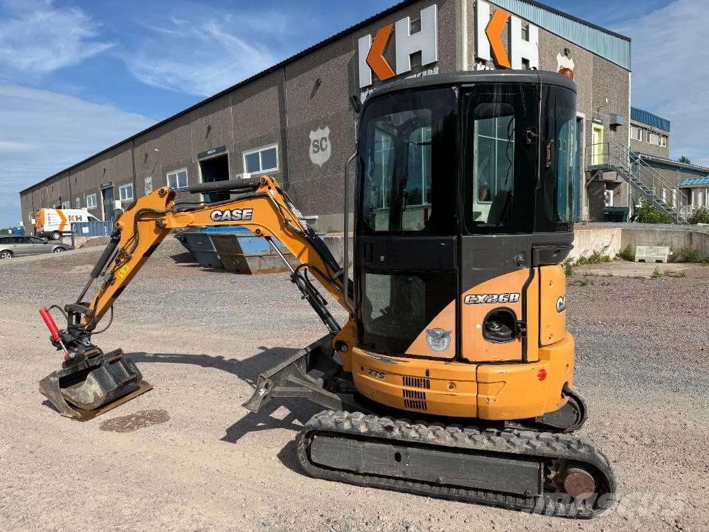 CASE CX26B Minigrävare < 7t