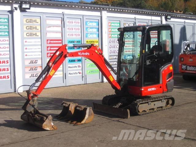Kubota KX019-4 Minigrävare < 7t