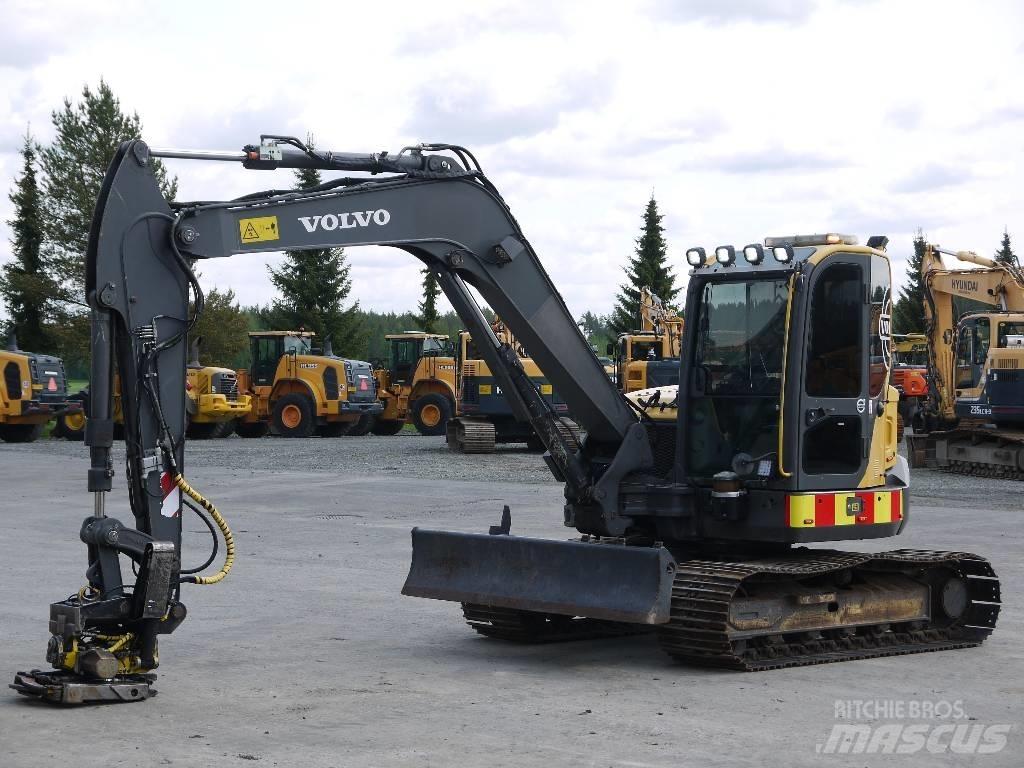 Volvo ECR 88 D Midigrävmaskiner 7t - 12t