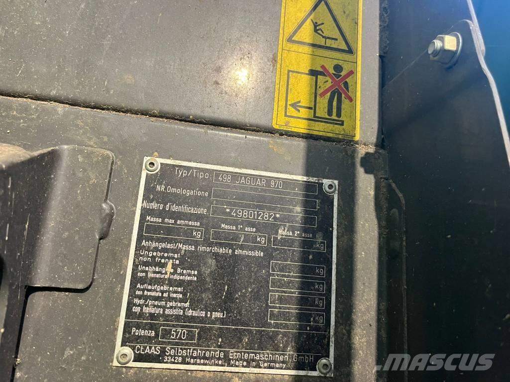 CLAAS Jaguar 970 Självgående fälthackar