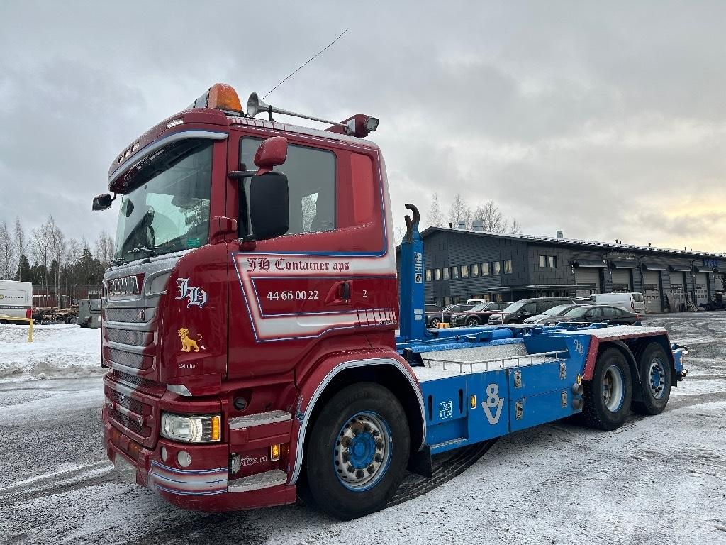Scania R580 6x2*4 Lastväxlare/Krokbilar