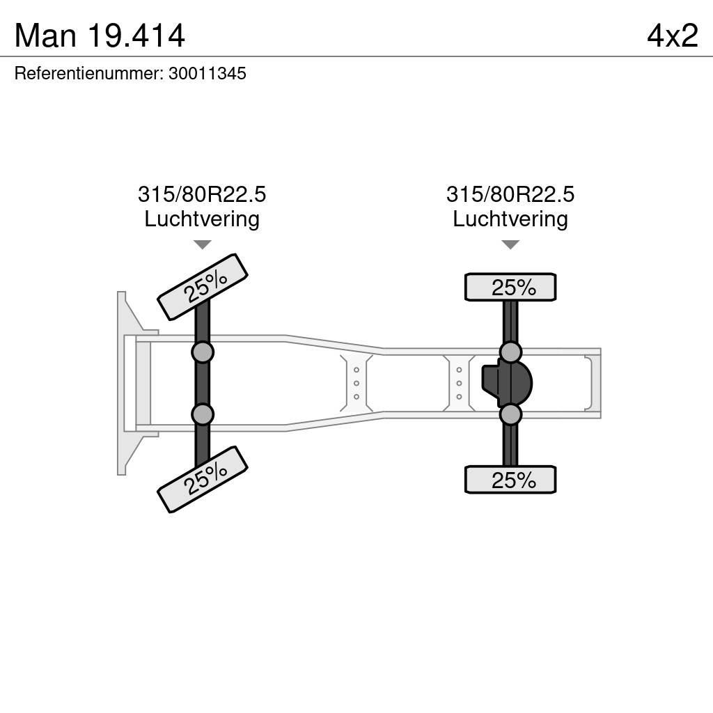 MAN 19.414 Dragbilar