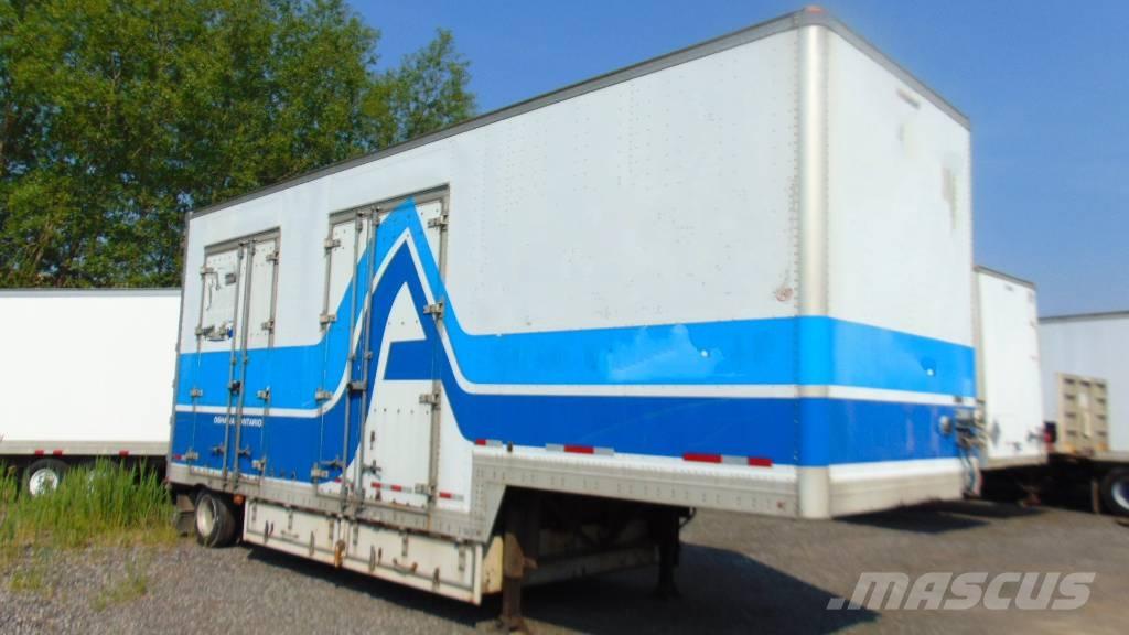 Manac Dry Van Växelflak-/Containersläp