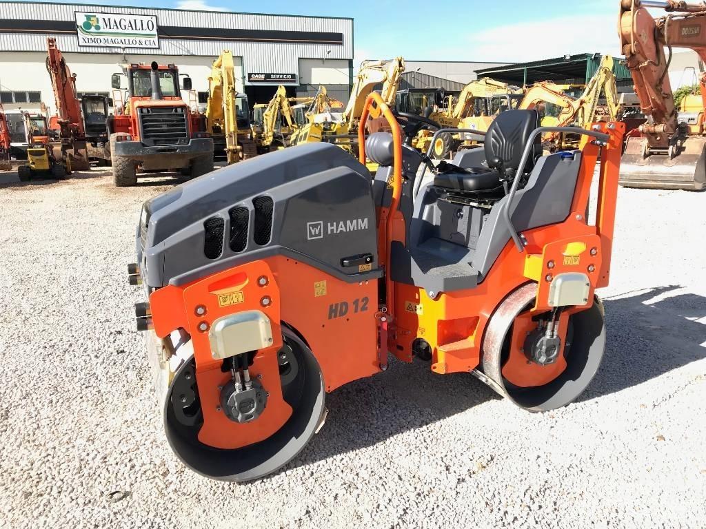 Hamm HD 12 VV Tvåvalsvältar
