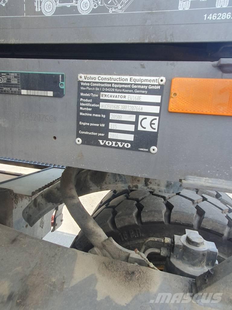 Volvo EW 160 E Hjulgrävare