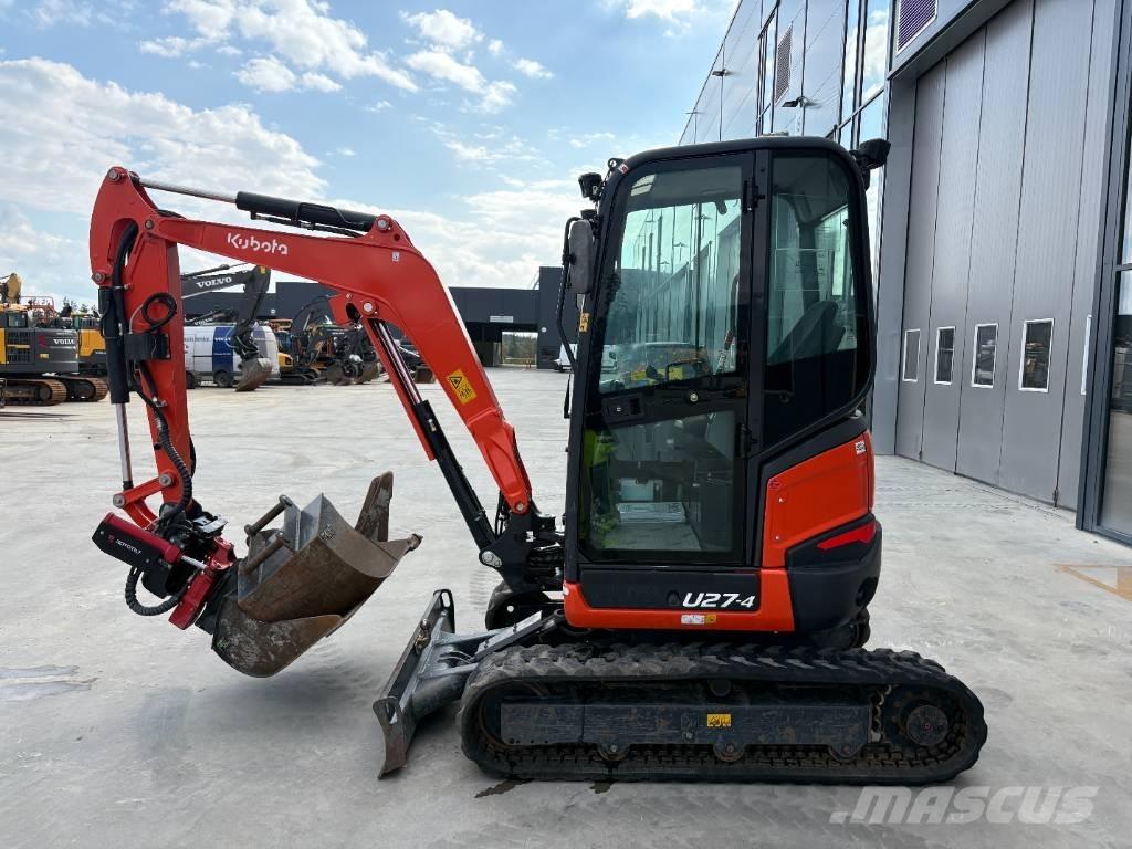 Kubota U 27-4 Minigrävare < 7t