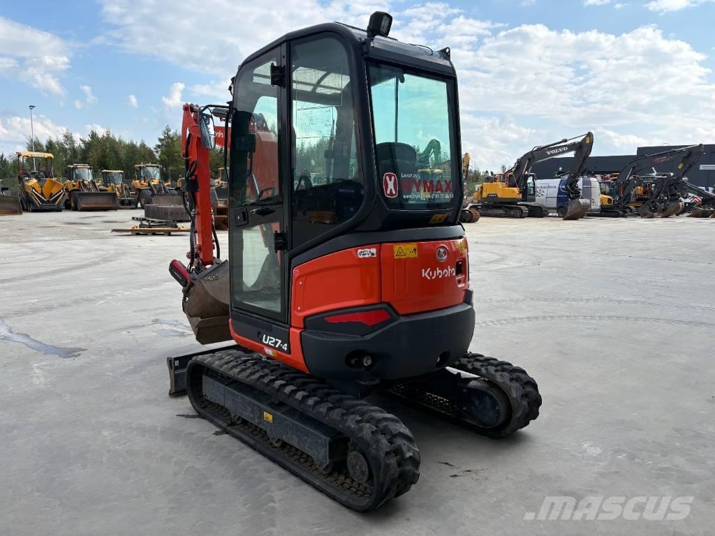 Kubota U 27-4 Minigrävare < 7t