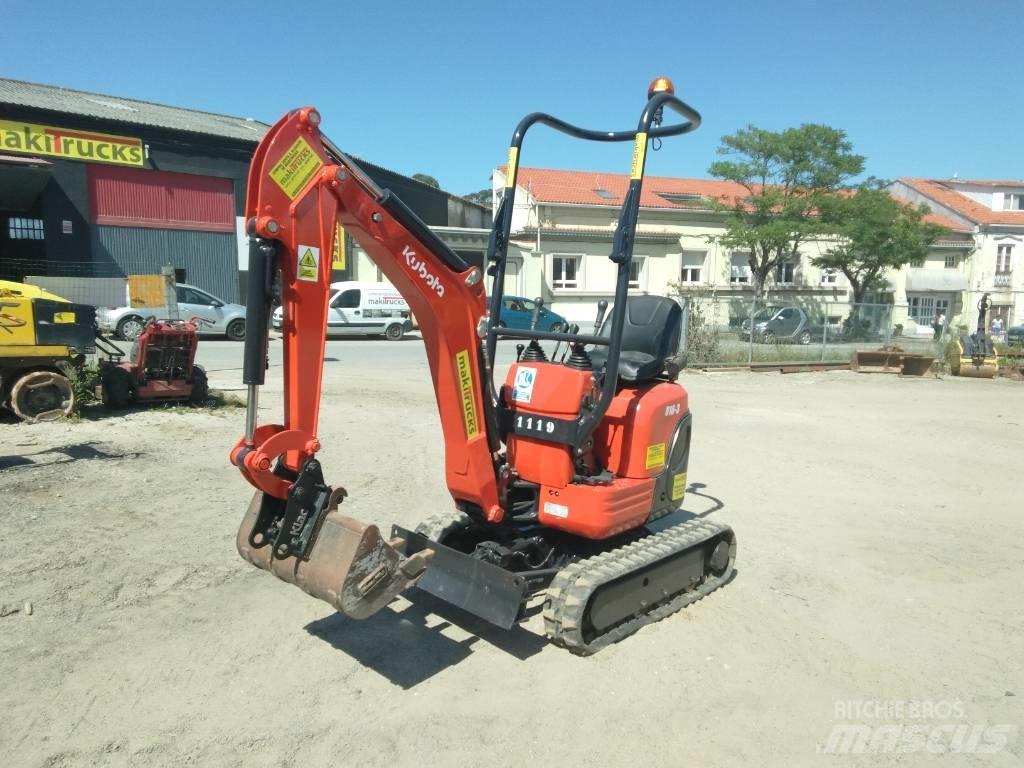 Kubota U 10-3 Minigrävare < 7t