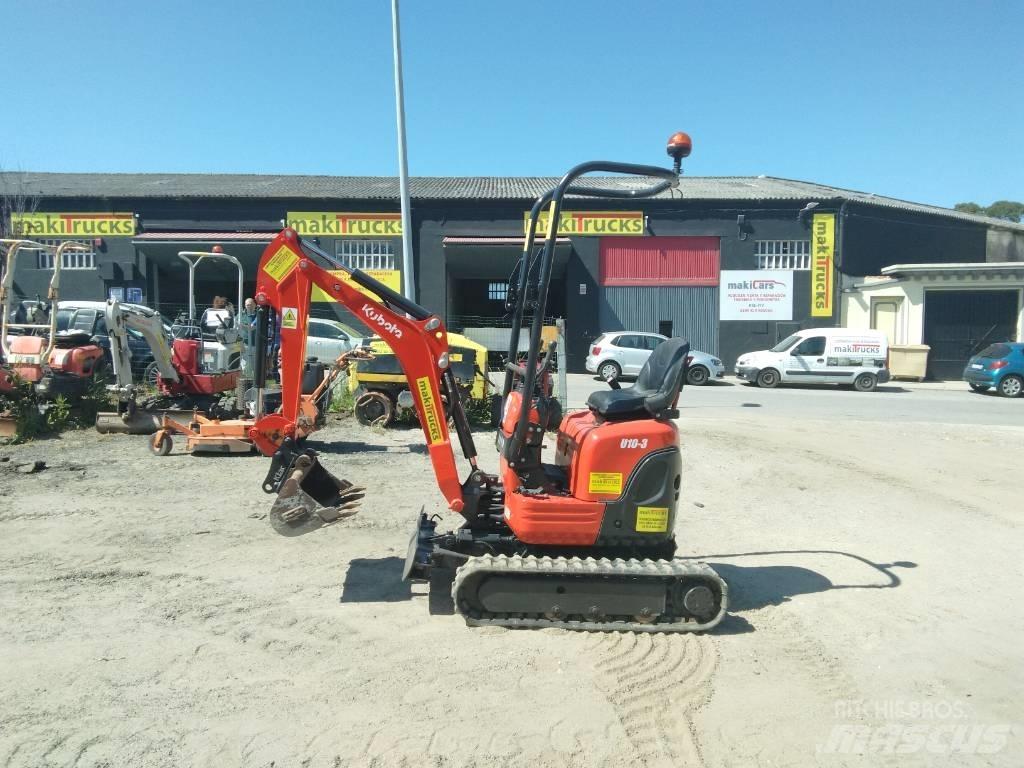 Kubota U 10-3 Minigrävare < 7t