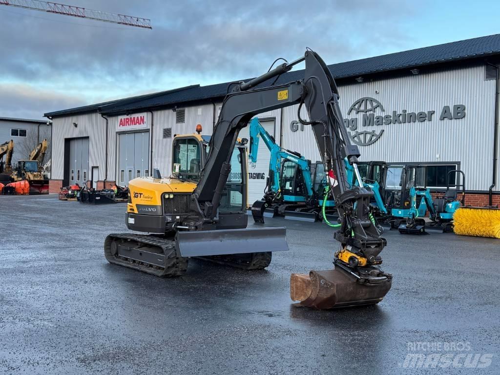 Volvo ECR 88 D Midigrävmaskiner 7t - 12t
