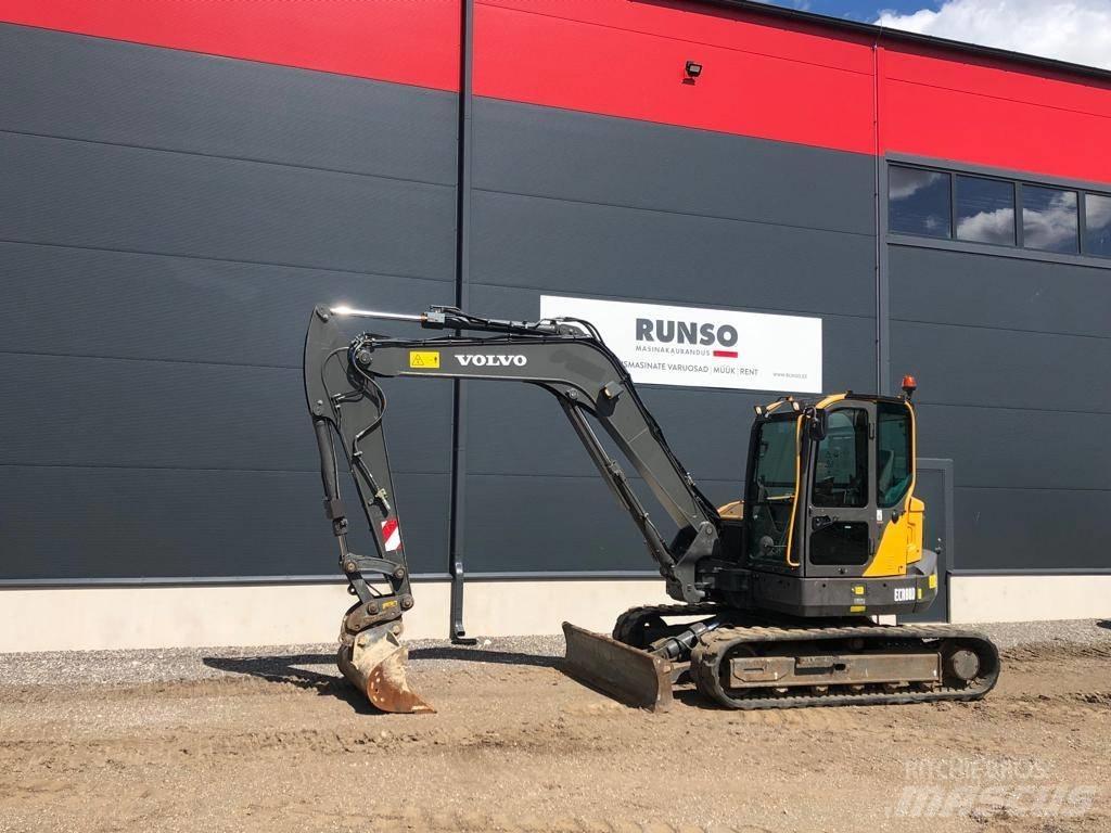 Volvo ECR 88 D Midigrävmaskiner 7t - 12t