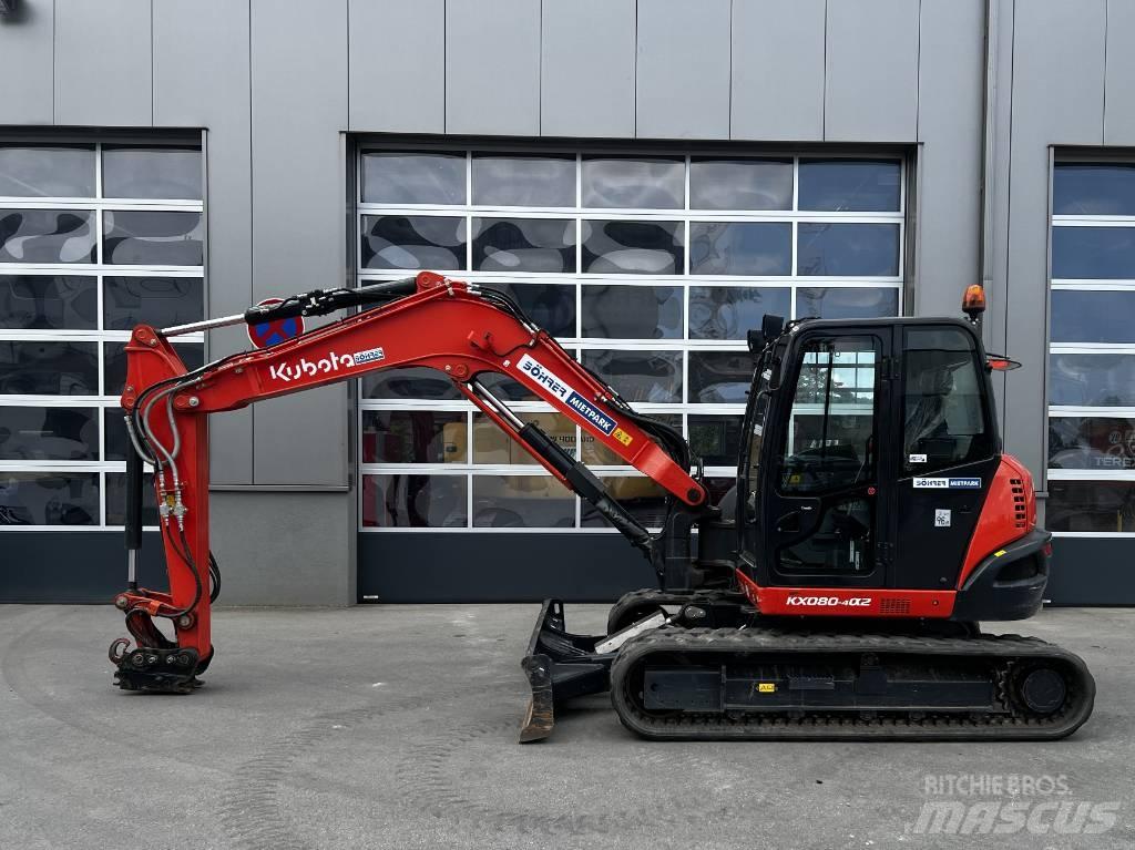 Kubota KX 080-4 | OQ45 Midigrävmaskiner 7t - 12t
