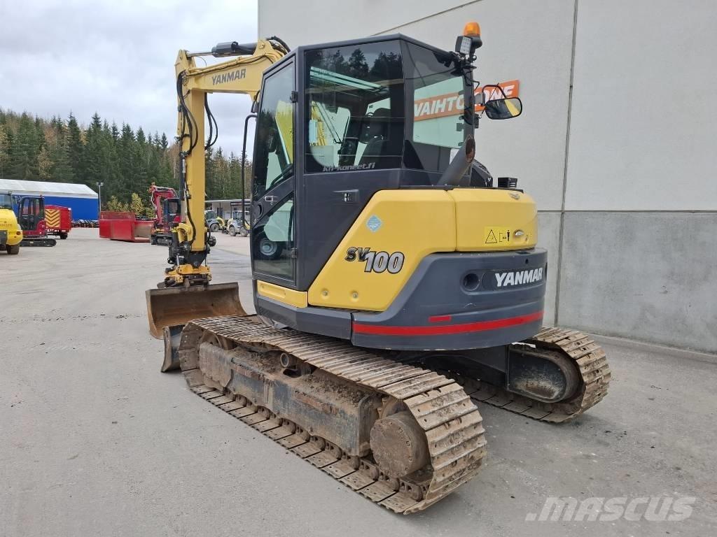 Yanmar SV 100-2A Midigrävmaskiner 7t - 12t