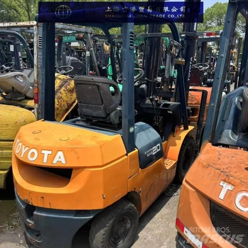 Toyota 20 Dieselmotviktstruckar