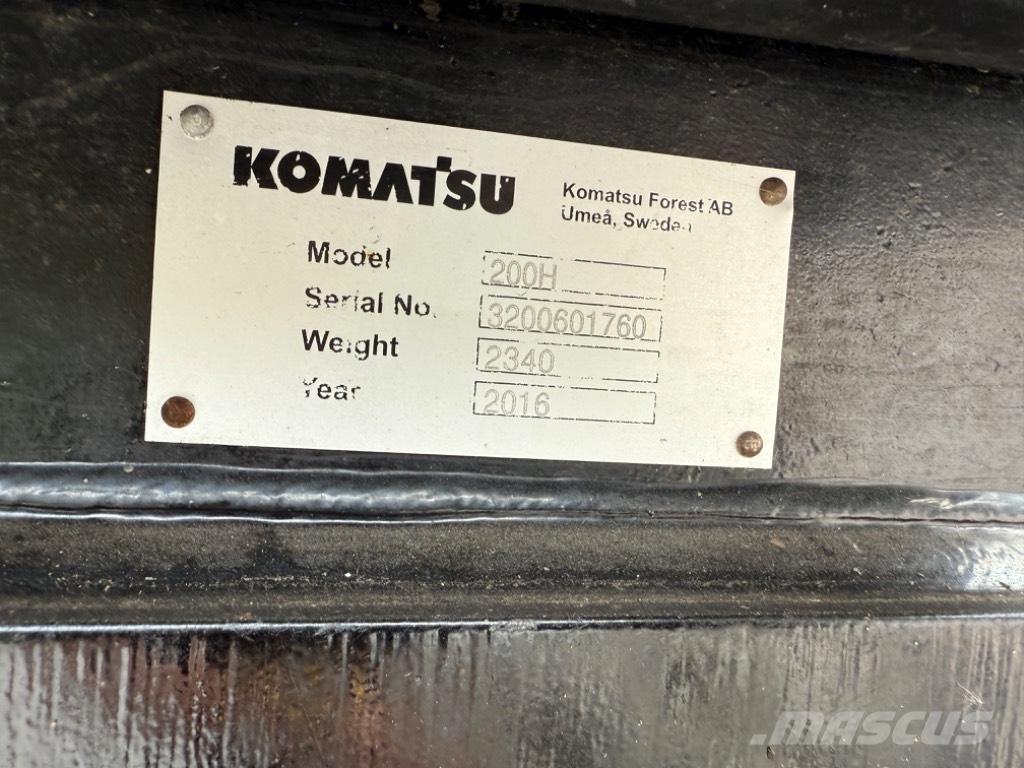 Komatsu 901 Skördare