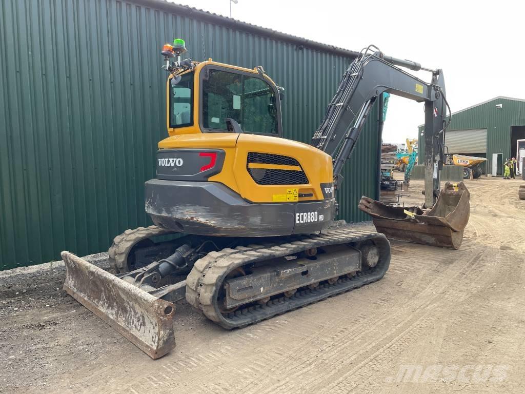 Volvo ECR 88 D PRO Midigrävmaskiner 7t - 12t