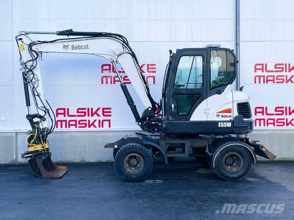 Bobcat E 55 W Hjulgrävare