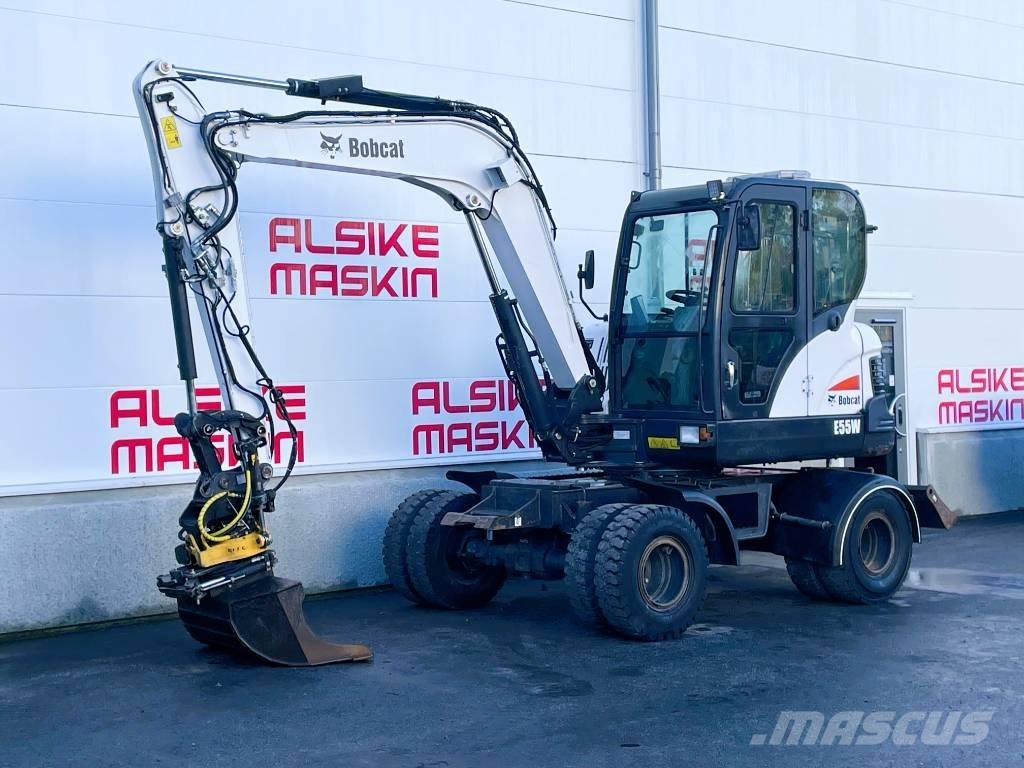 Bobcat E 55 W Hjulgrävare