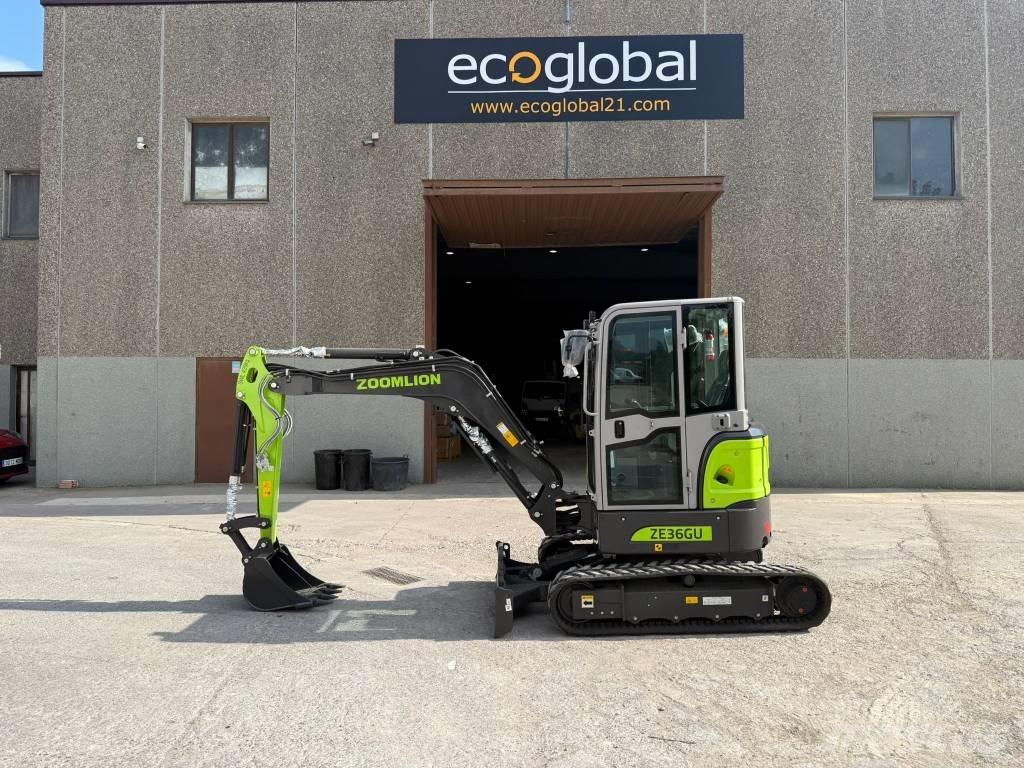 Zoomlion ZE 36 GU Minigrävare < 7t
