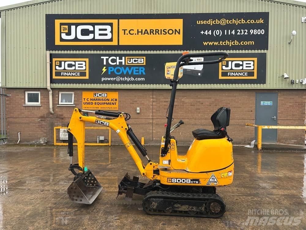 JCB MICRO 8008 Minigrävare < 7t