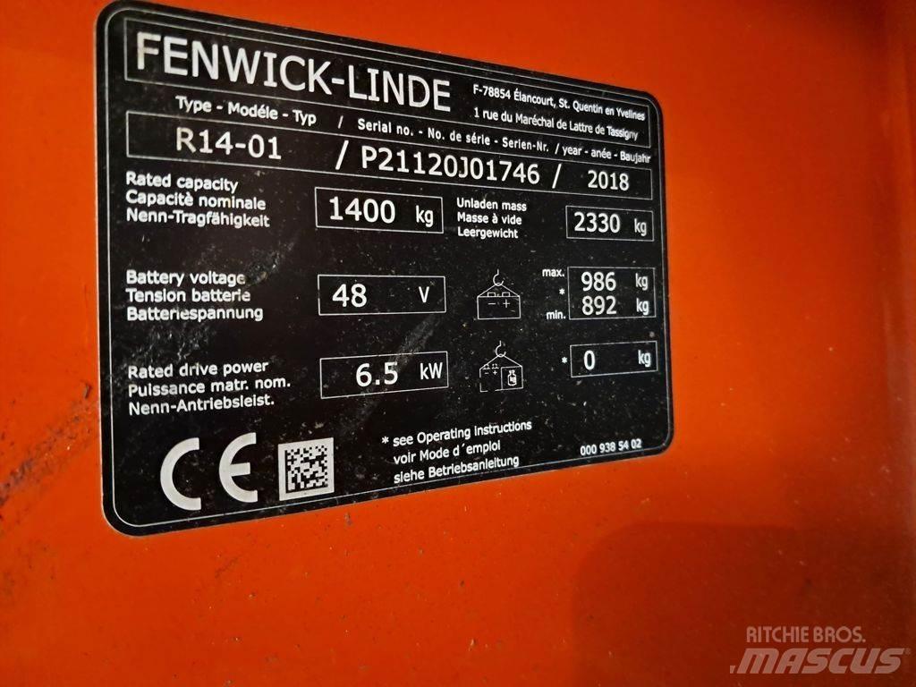Linde R14-01 Skjutstativtruck