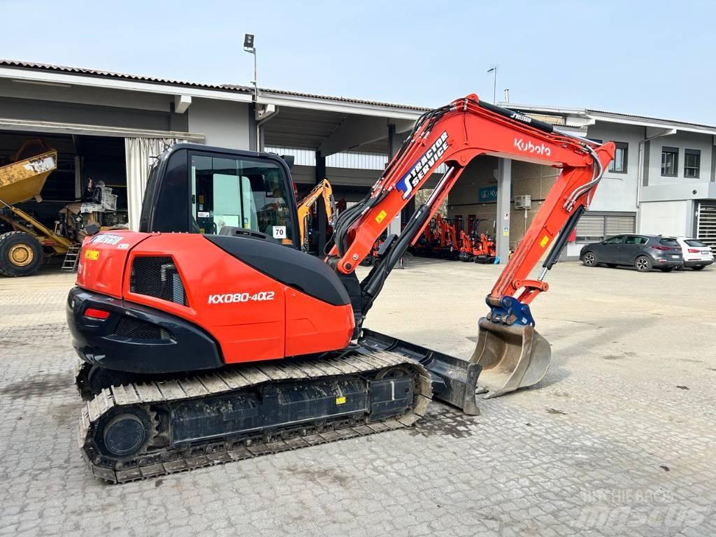 Kubota KX 80-4 Midigrävmaskiner 7t - 12t