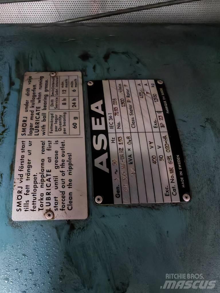 Asea 320kVA 295kW Dieselgeneratorer