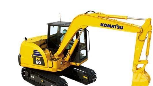 Komatsu PC 60-8 Minigrävare < 7t