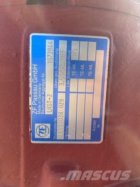 ZF MT-D 3105 Hjulaxlar