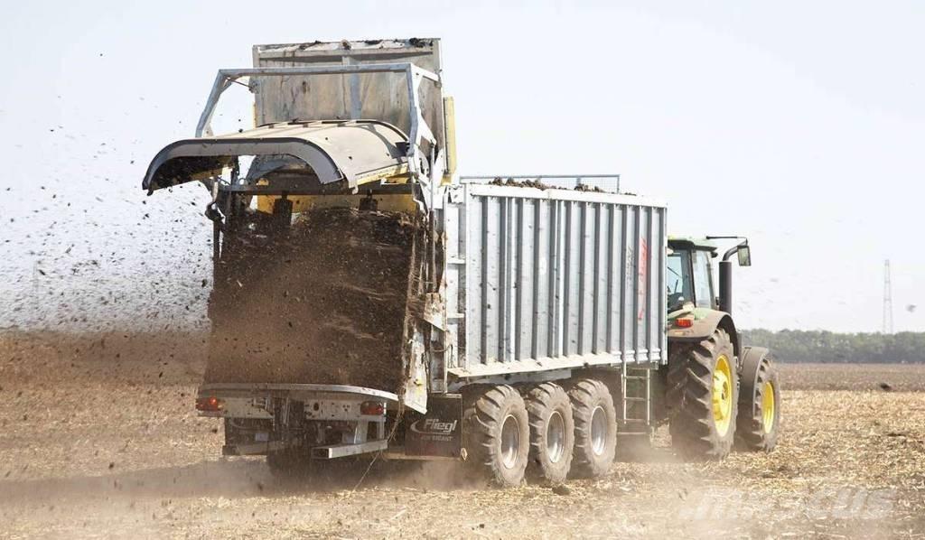 Fliegl S-2/ASW Profi Fast- och kletgödselspridare