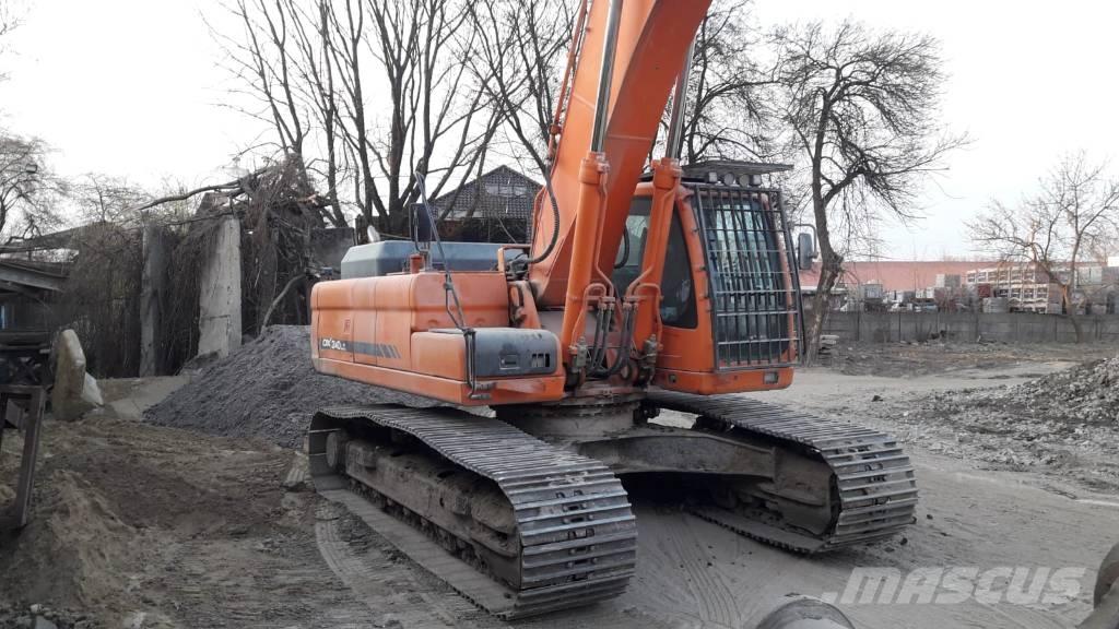 Doosan DX 340 LC Bandgrävare