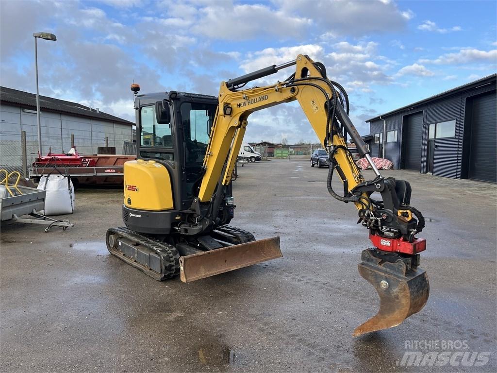 New Holland E 26 C Minigrävare < 7t