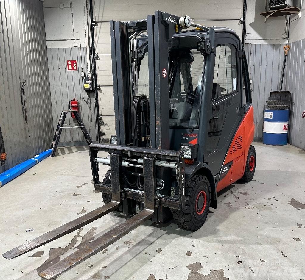 Linde H20D-02 Dieselmotviktstruckar