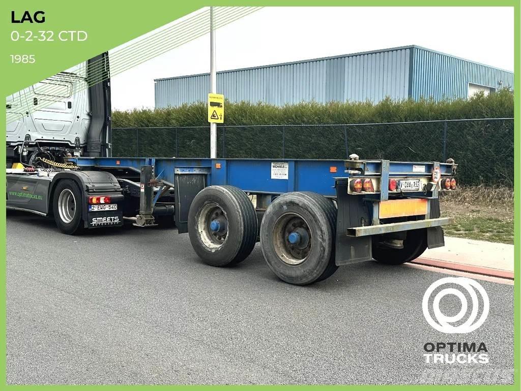 LAG 0-2-32 Containertrailer
