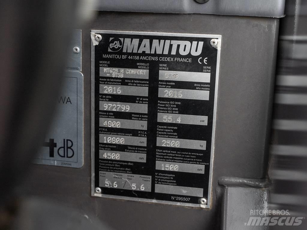 Manitou MT 625 Teleskoplastare