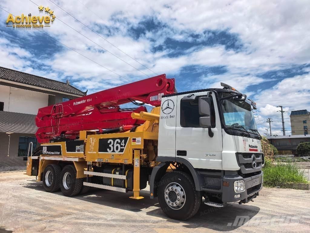 Putzmeister M 36 Lastbilar med betongpump