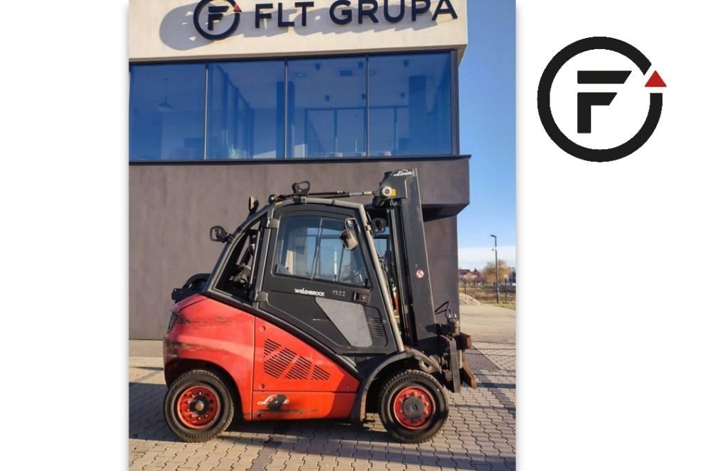 Linde H40T Gasolmotviktstruckar