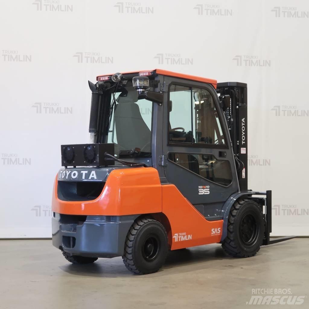 Toyota 52-8FDJF35 Dieselmotviktstruckar