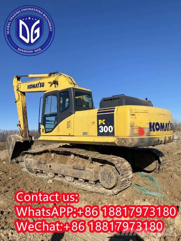 Komatsu PC 300-7 Bandgrävare