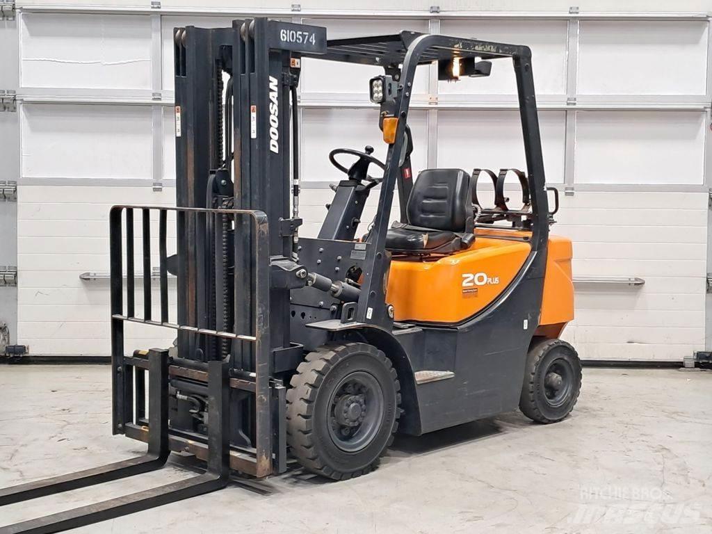 Doosan G20GP Gasolmotviktstruckar