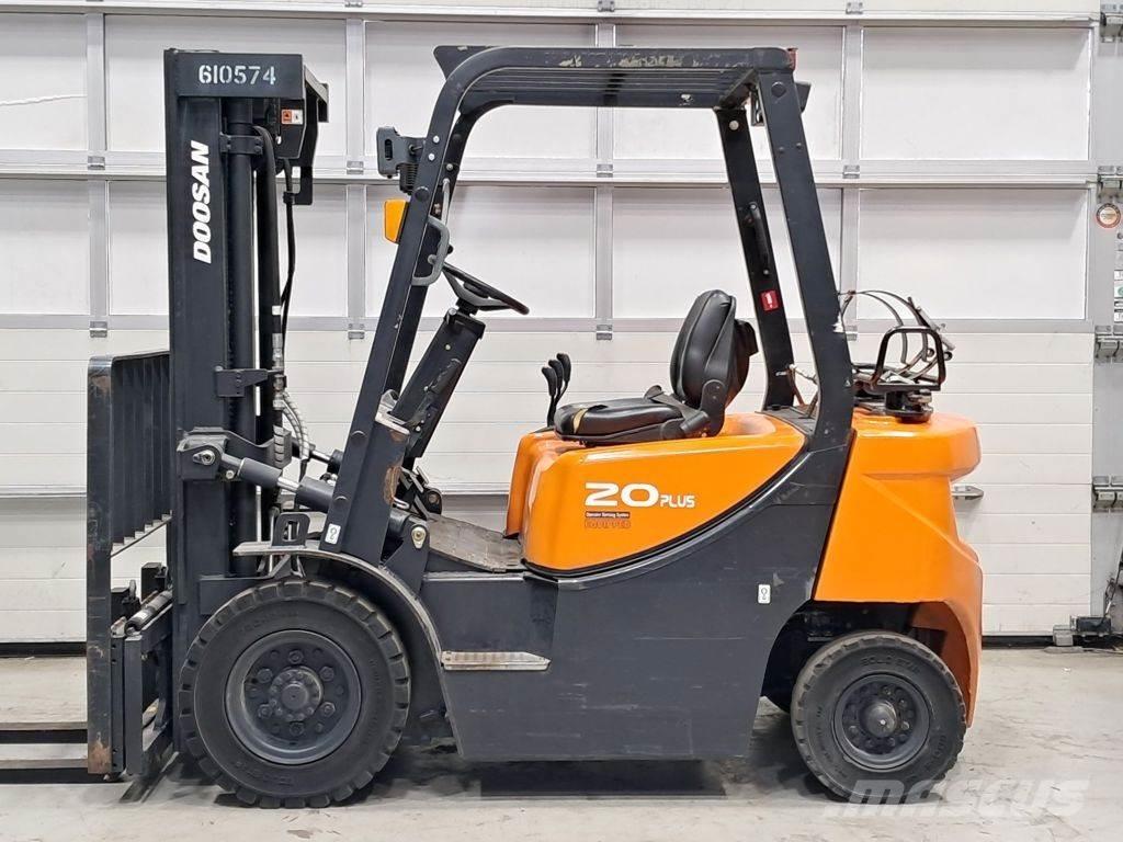 Doosan G20GP Gasolmotviktstruckar