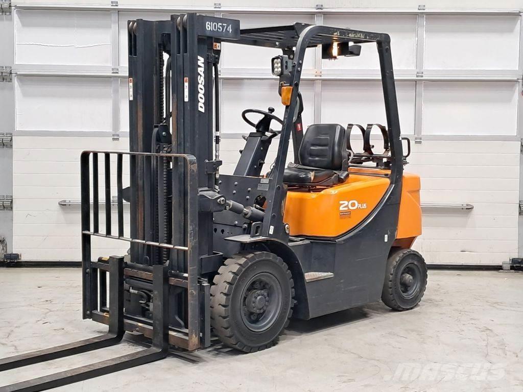 Doosan G20GP Gasolmotviktstruckar