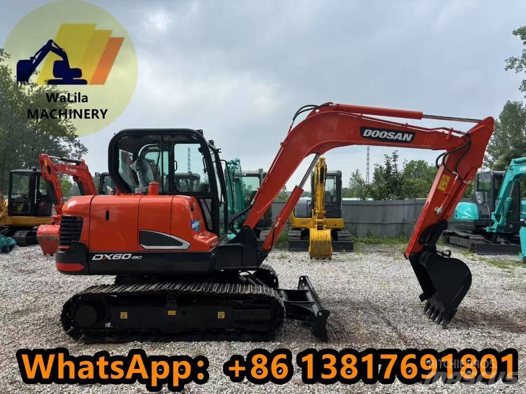 Doosan DX 60 Minigrävare < 7t