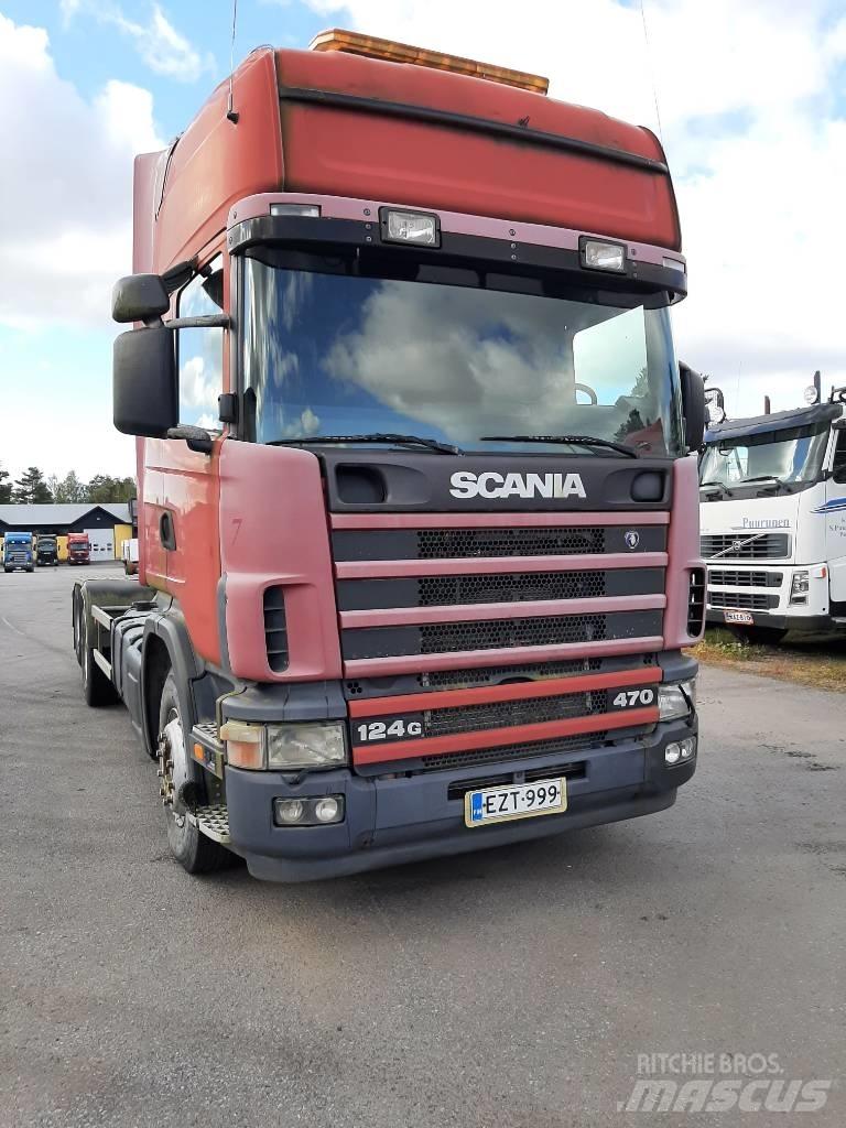 Scania R 124 Lastväxlare/Krokbilar