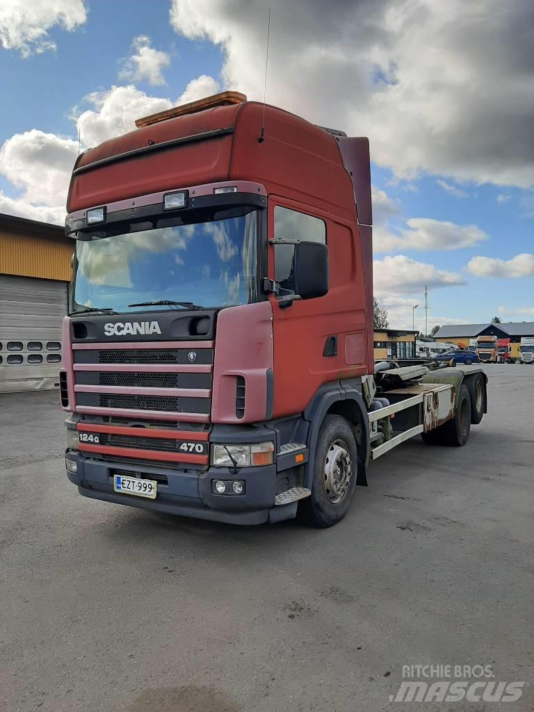 Scania R 124 Lastväxlare/Krokbilar