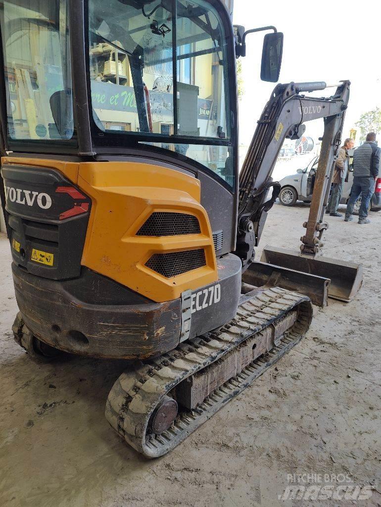 Volvo EC 27 D Minigrävare < 7t