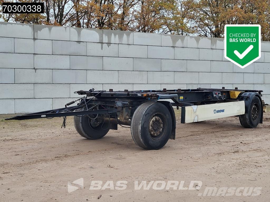 Krone AZ 20ft Växelflak-/Containersläp