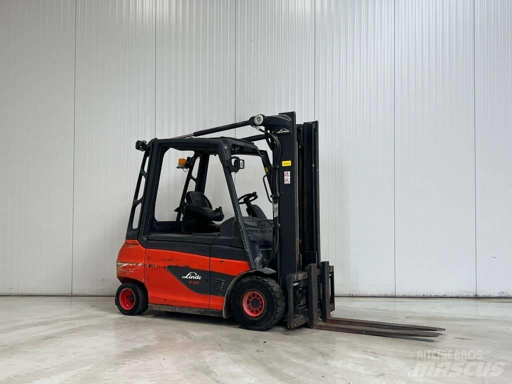Linde E30-01 Elmotviktstruckar
