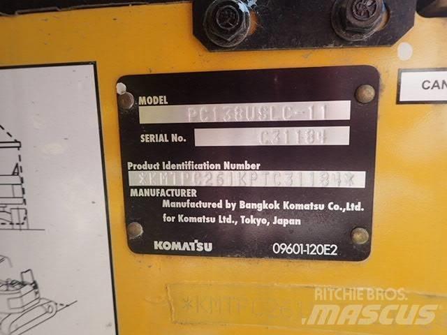 Komatsu PC138USLC-11 Bandgrävare