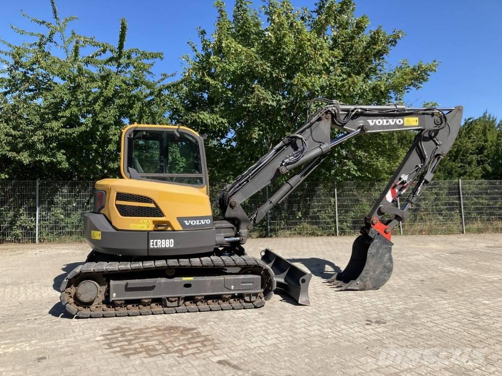 Volvo ECR 88 D Midigrävmaskiner 7t - 12t